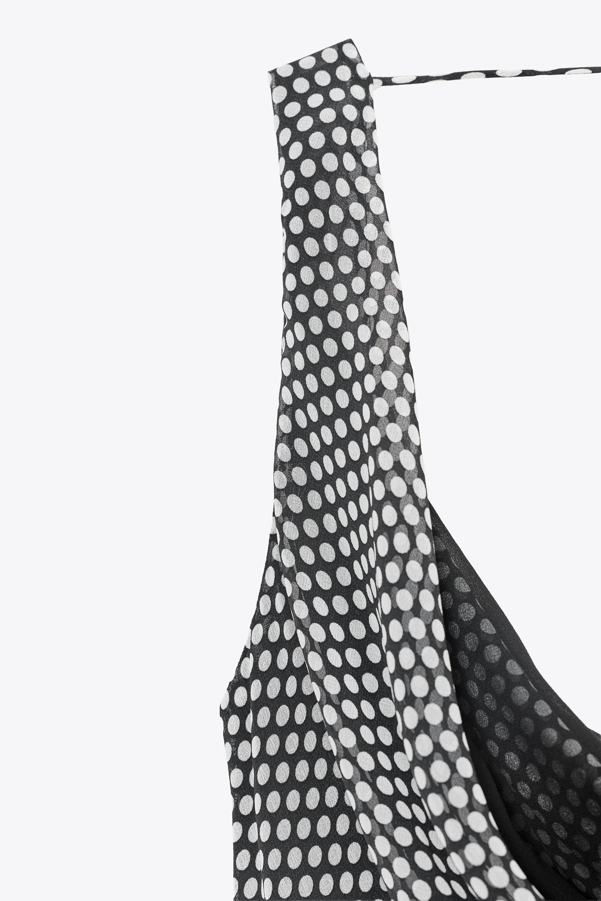 POLKA DOT MIDI DRESS ZW COLLECTION